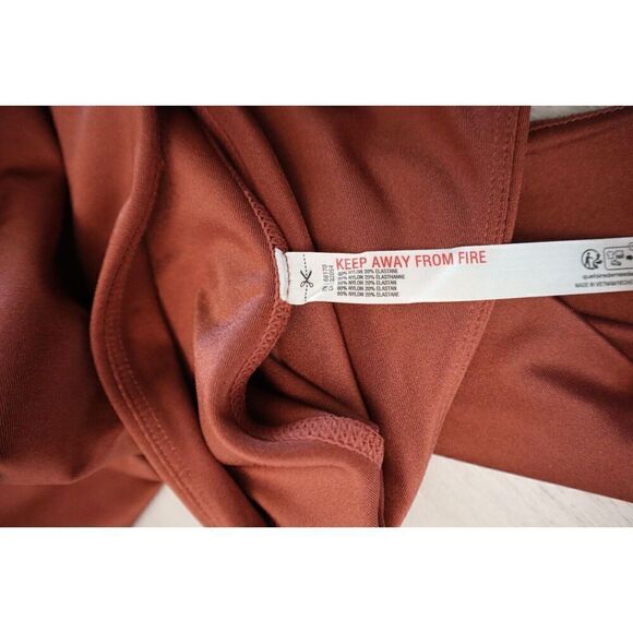 FP Movement OB1906987 Women's Sz M Sequoia Red Good Karma 7/8 Leggings - Picture 4 of 10